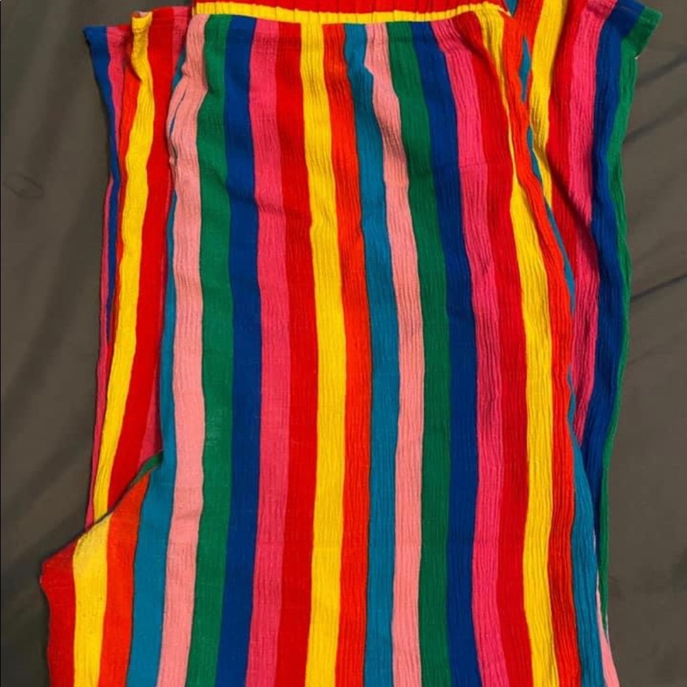 Show Me Your Mumu Explorer Pants in Tulum Stripe XL SET - Picture 2 of 3